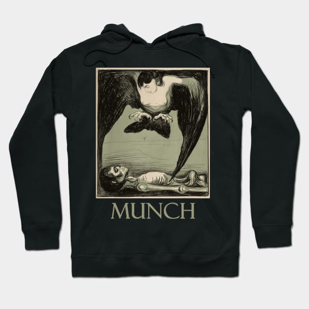 Harpy by Edvard Munch Hoodie by Naves